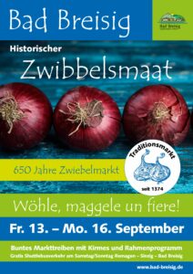 Plakat Zwiebelmarkt 2024