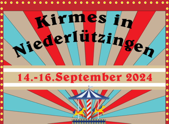 Grußwort zur Kirmes in Niederlützingen